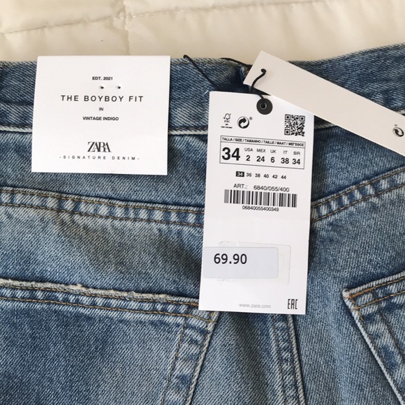 Zara the boy boy fit jeans classic denim - Picture 5 of 5